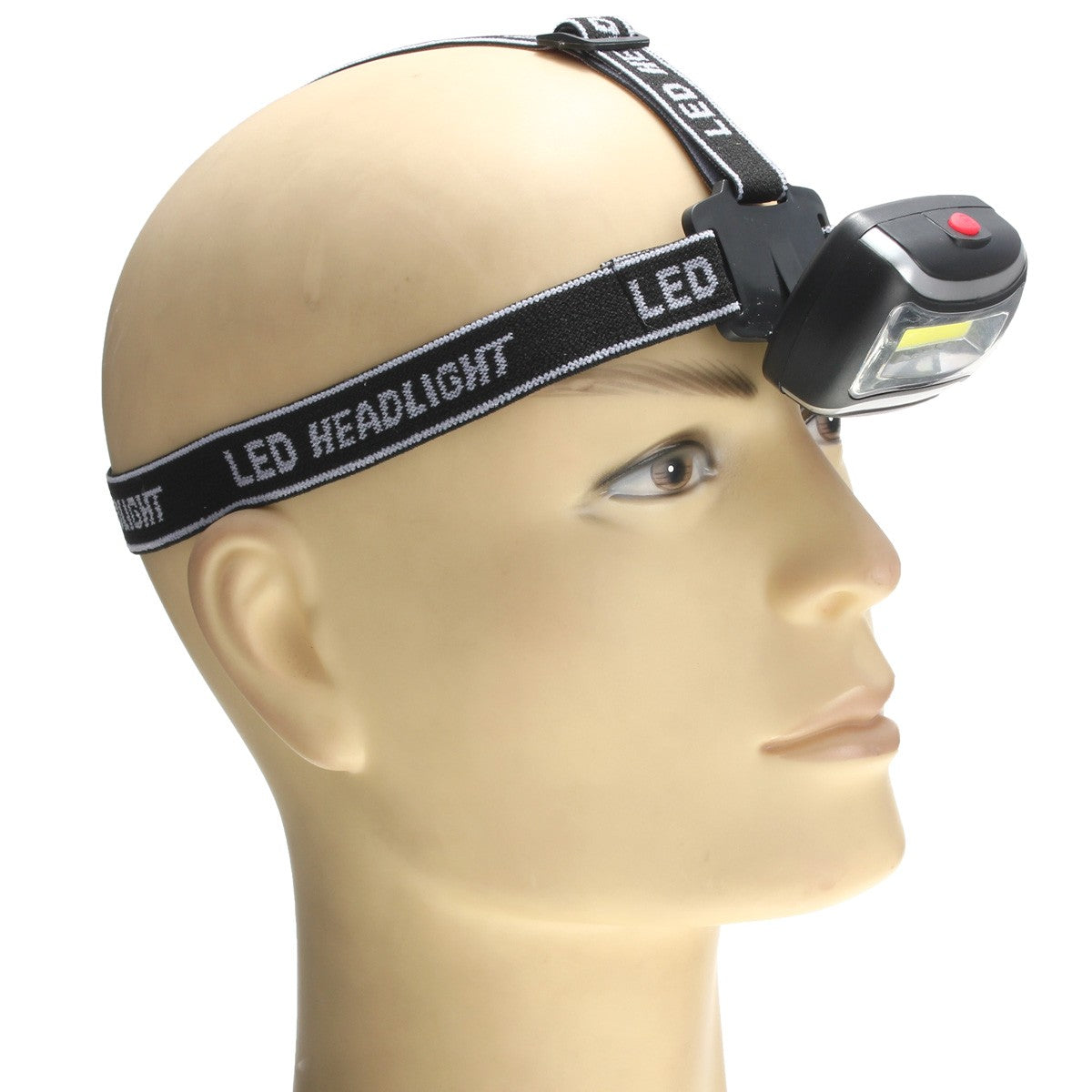 600LM Rechargeable COB Headlamp Camping Cycling Flashlight Night Warning Light