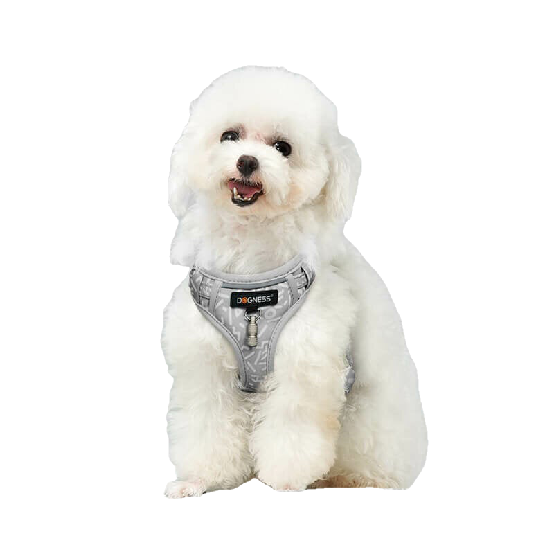 Harness and Leash Sets Adjustable Lengths Reflective Design Breathable Mesh Dog Collar for Small Pets