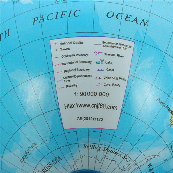 14 cm Globe World Earth Tellurion Atlas Map Swivel Stand Geography School Educational Tool