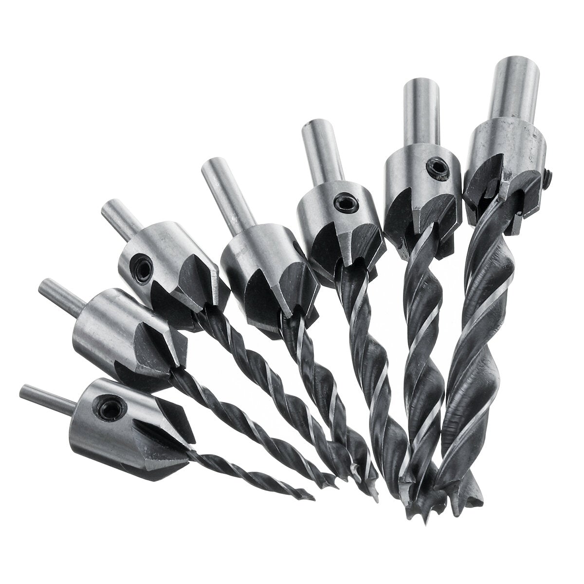 23 Pack Woodworking Chamfer Countersink Drill Bit