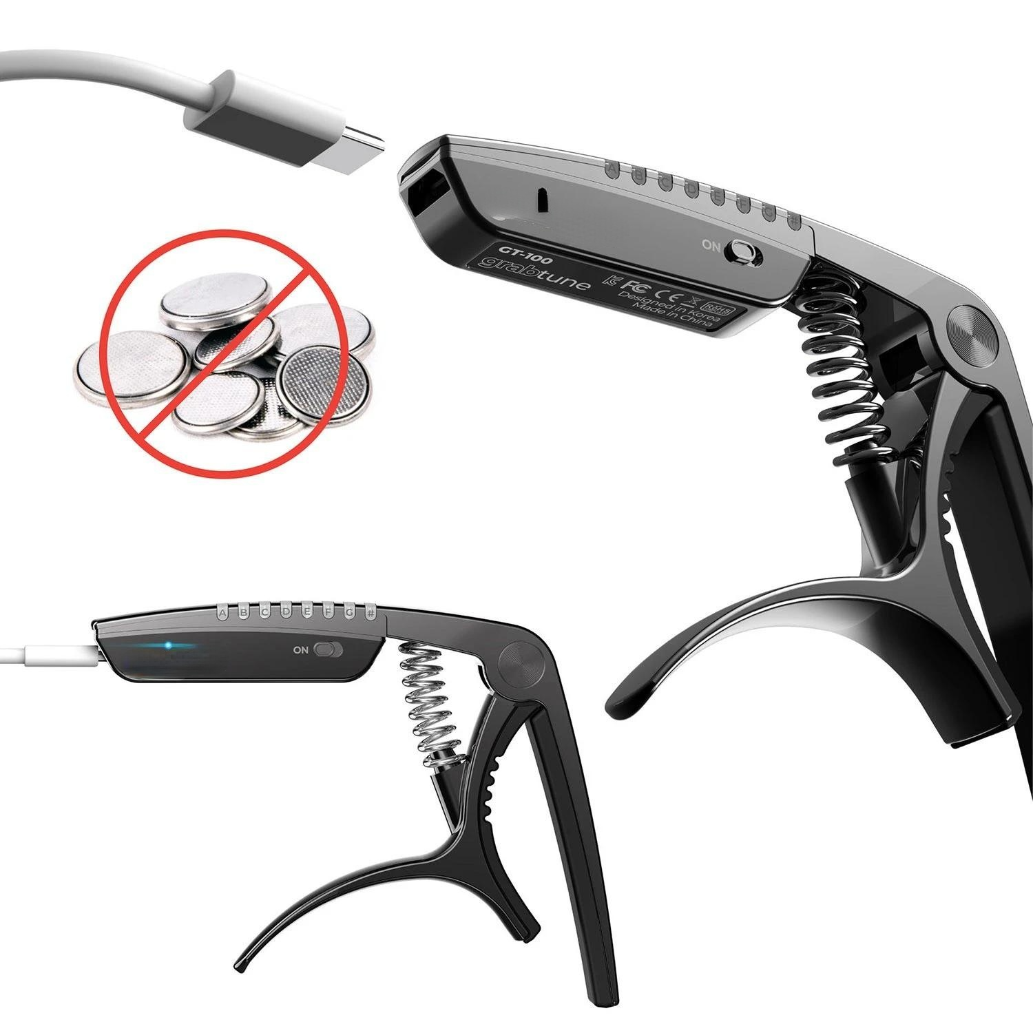 2-in-1 Multi-functional Guitar Capo Tuner