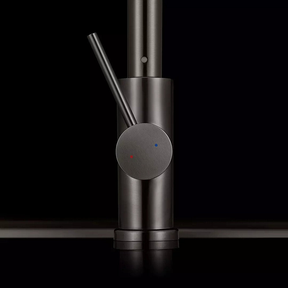 Induction Automatic Sensor Stainless Steel Kitchen Basin Sink Touchless Handsfree Faucet Cold Hot Water Mixer Pull Out Tap