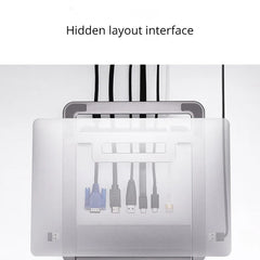 Multifunctional 12-IN-1 Type-C Docking Station Converter With Macbook Cooling Holder