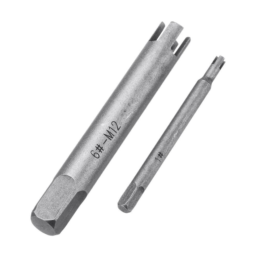 6pcs M4-M12 Damaged Screw Extractor Alloy Screw Bolt Remover