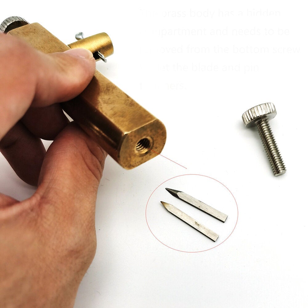 Violin Viola Making Tools Purfling Groove Knifes Inlay Inlaid Carver Adjustable Luthier Tool