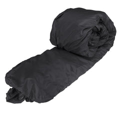 210D Heavy Duty Marine Grade Boat Cover Anti-Smashing Waterproof Trailerable V-hull Fishing Ski Bass Runabouts Black