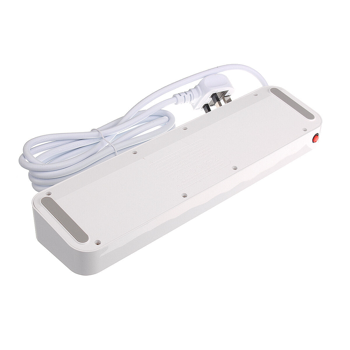 Electric 4 Socket Outlet + 4 USB Extension Power Strip 5V 3.4A US/UK Plug Cord