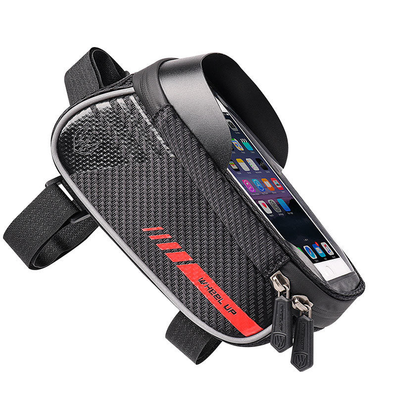 Bike Cell Phone TPU Touch Screen Waterproof Top Tube Bag