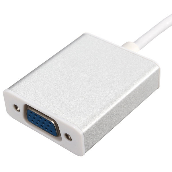 USB 3.1 Type-C Male To VGA Female Adpater Cable Converter