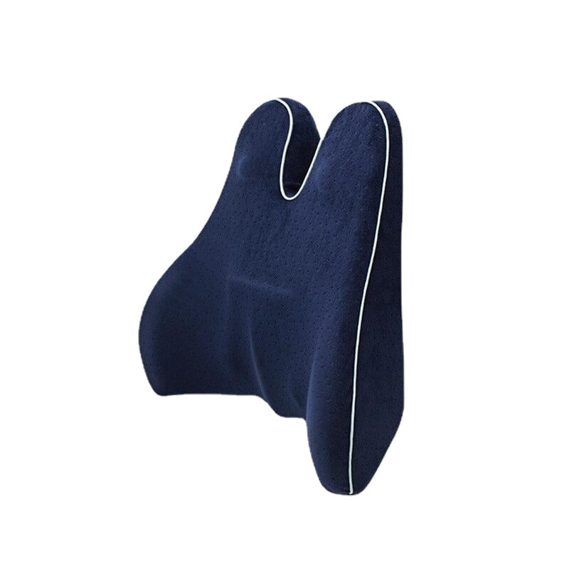 Memory Foam Seat Chair Lumbar Back Support Cushion Pillow