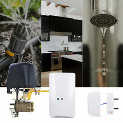 Smart WiFi Switch Water Valve Controller Home Automation System Gas Water Control Valve Work with Alexa Google