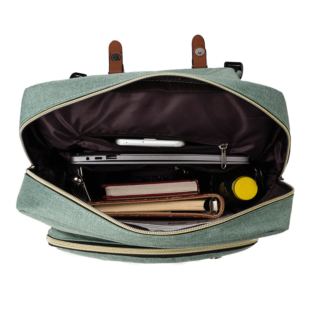 Simple Casual Large Capacity Business Travel Outdoors Laptop Bag for 15.6 inch Below Notebook