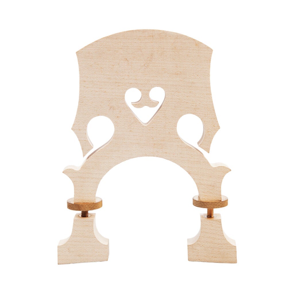 Standard Maple Bridge Replacement Part for 4/4 Size Double Bass Adjustable Upright