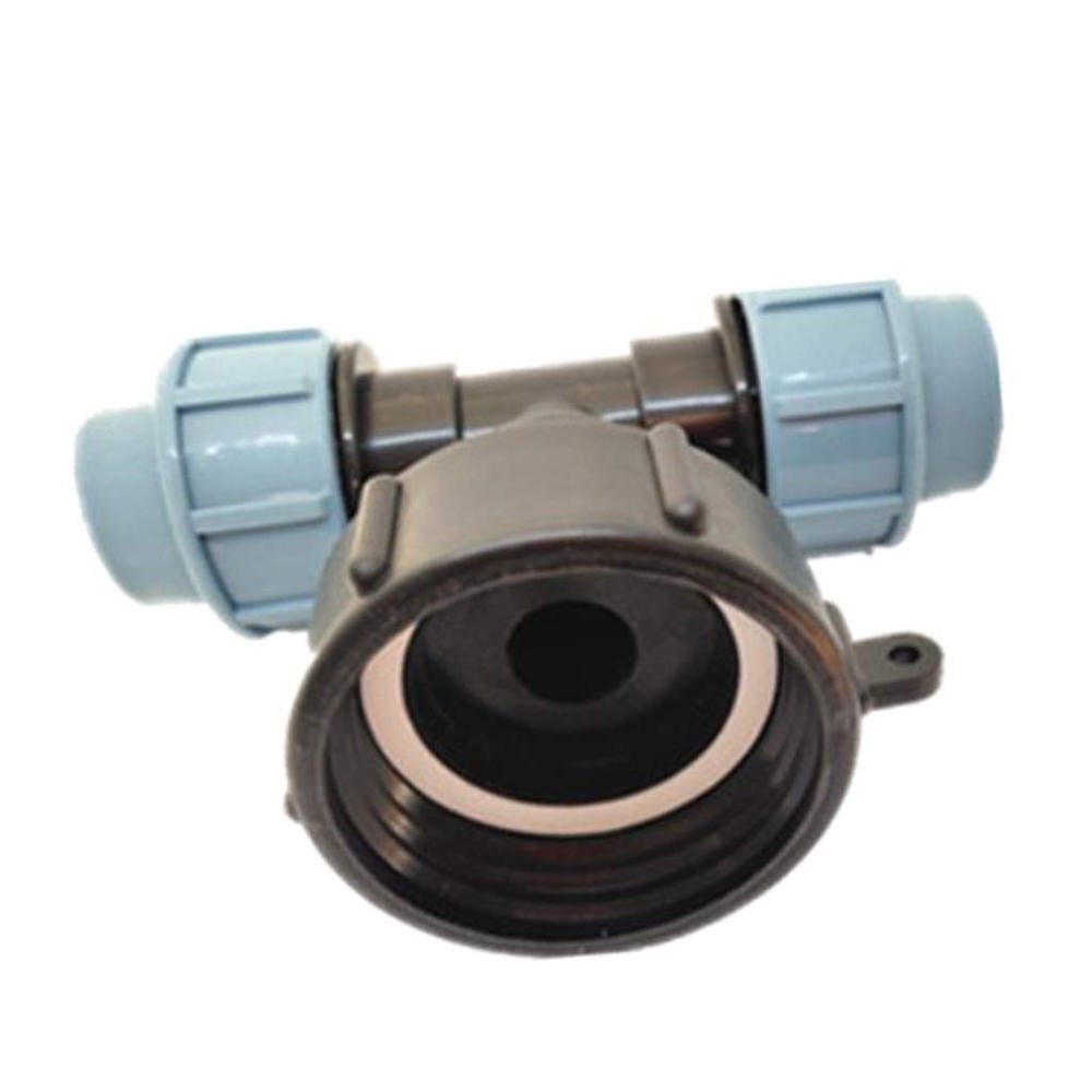 Ton Barrel Water Tank Valve Connector 20/25/32mm Tee Union Adapter Barrels Fitting Parts