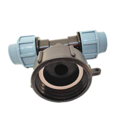 Ton Barrel Water Tank Valve Connector 20/25/32mm Tee Union Adapter Barrels Fitting Parts