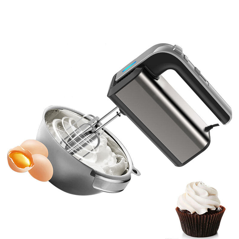 500W Kitchen Electric Hand Mixer with 5 Speeds Hand-Held Mixer Electric Milk Whisk