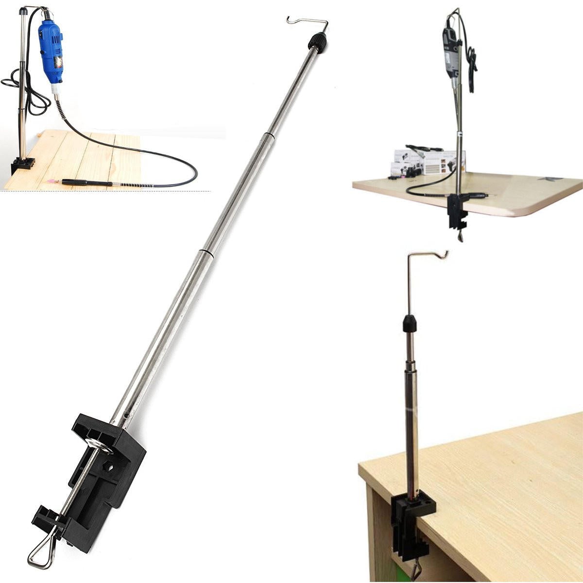 Rotary Grinder Holder Flex Shaft With Stand Electric Grinder Hanger Rotary Tool Accessories