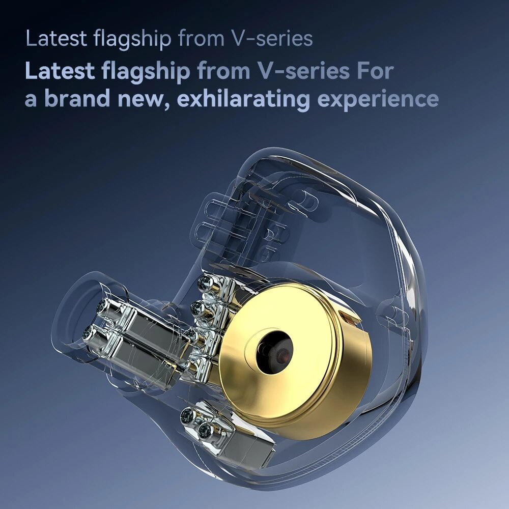 In-ear Earphones Hi-Fi High Earplugs With 2PIN Cables for V90 X7 BT30 VXPRO T300 BA15 MT1