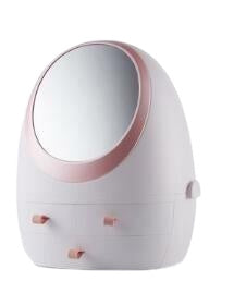 Makeup Organizer USB Rechargeable Cosmetic Storage Box