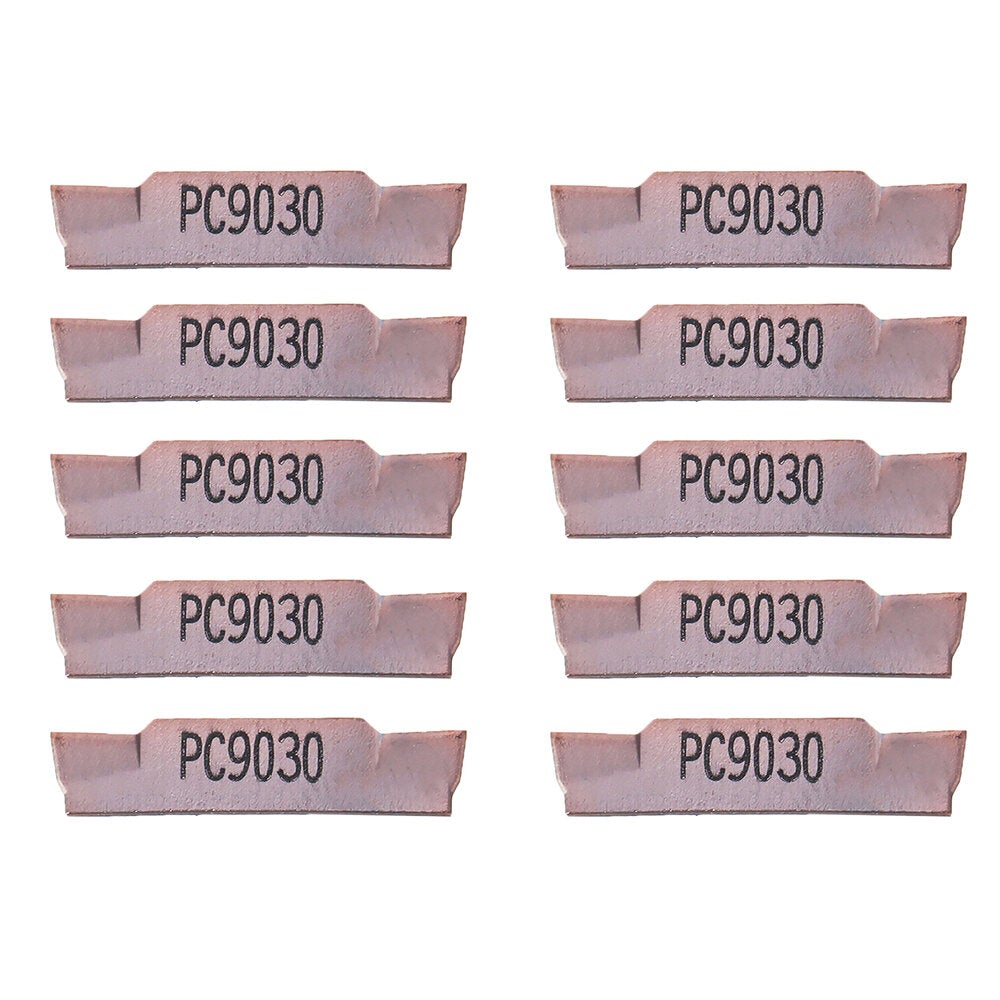 10pcs 2mm Carbide Insert for MGEHR/MGIVR Grooving Cut Off Tool Holder