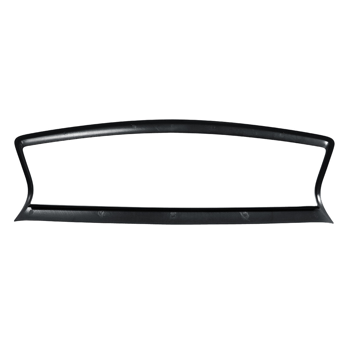 Glossy Black Front Grill Outline Trim Cover Overlay