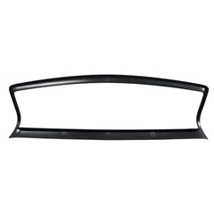 Glossy Black Front Grill Outline Trim Cover Overlay