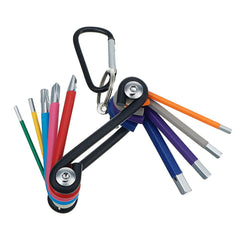 9Pcs 1.5mm-10mm Mini All-in-one Colorful Ball-End Hex L Wrench Key Screwdriver Set Powerful Repair Tools