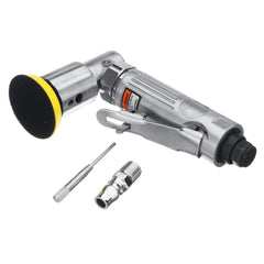 Mini 2 Inch Air Sander Polisher 90 Degree Angle Orbital Polishing Grinding Sanding Pad
