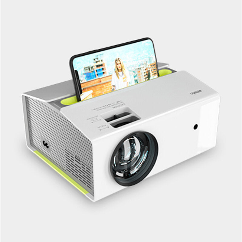 FHD WIFI Projector 8500 Lumens Wireless Mirroring Bluetooth 5.1 Digital Zoom Keystone Correction Home Theater Outdoor Movie