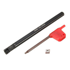 5pcs 6/7/8/10/12mm Lathe Boring Bar Tunring Tool With 5pcs CCMT0602 Insert