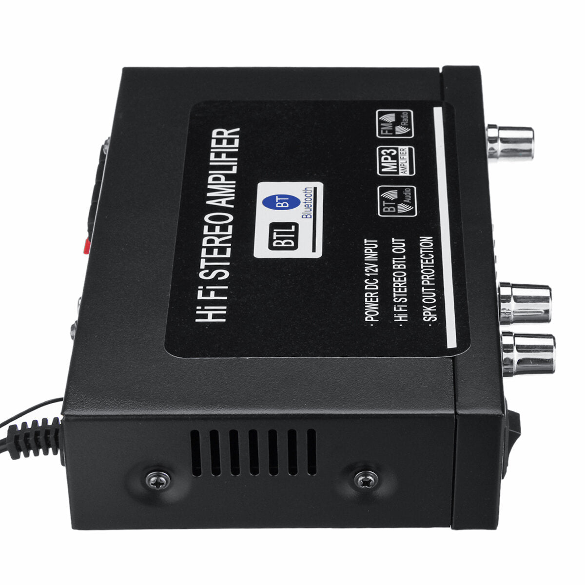 12V/220V 300W 2CH Hi-Fi Audio Stereo Power Mini Digital Amplifier Amp Bass Bluetooth Car Home