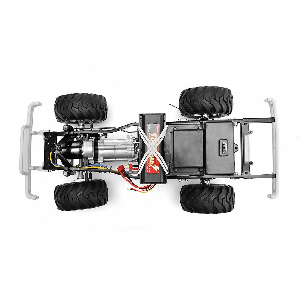 With 2 Shells 1/10 2.4G 4WD RC Car for TOYATO Metal 4X4 Pickup Truck RTR Vehicle