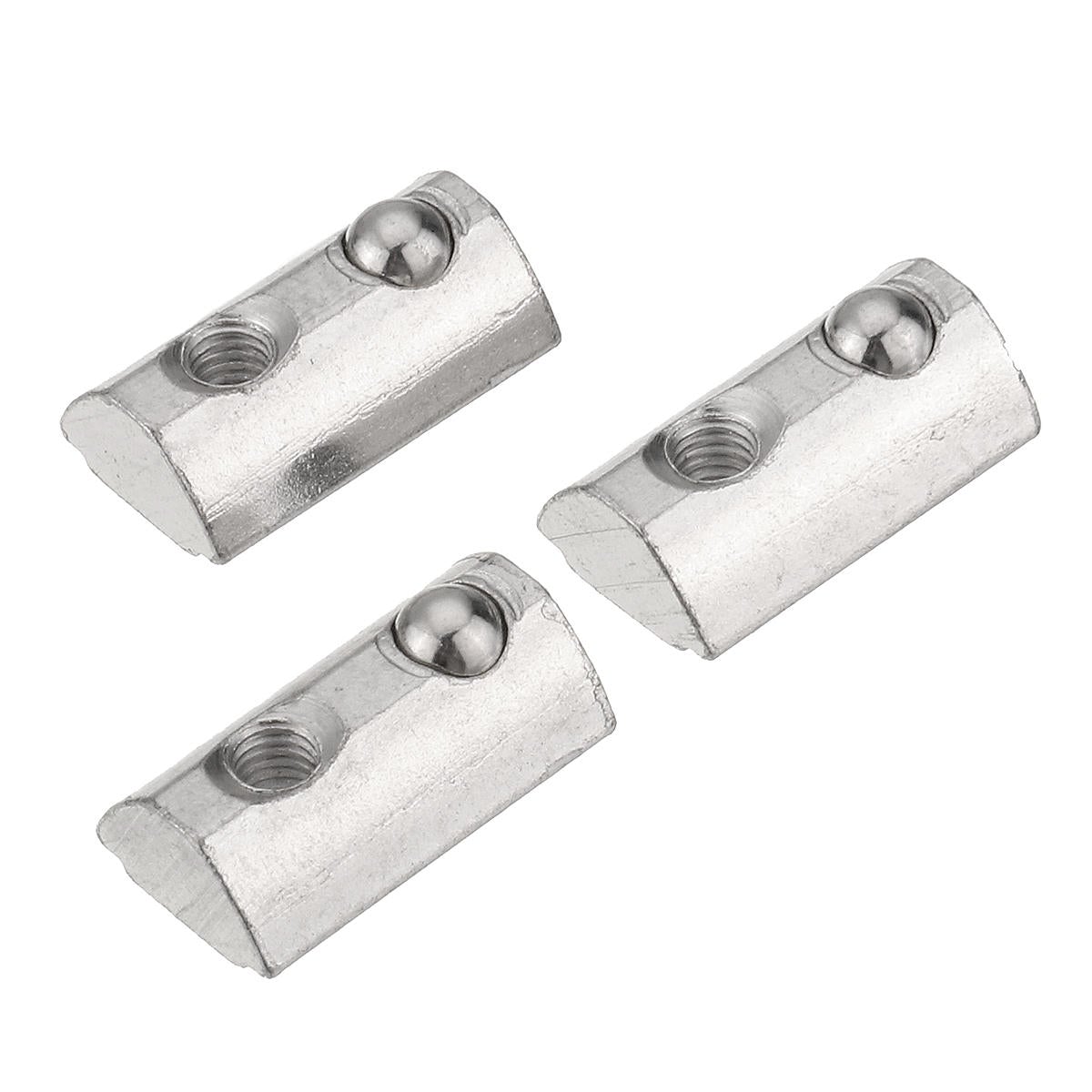 50pcs 40 Series T Slot Elastic Nut Round Roll Spring Nut for 40 Series Aluminum Profile
