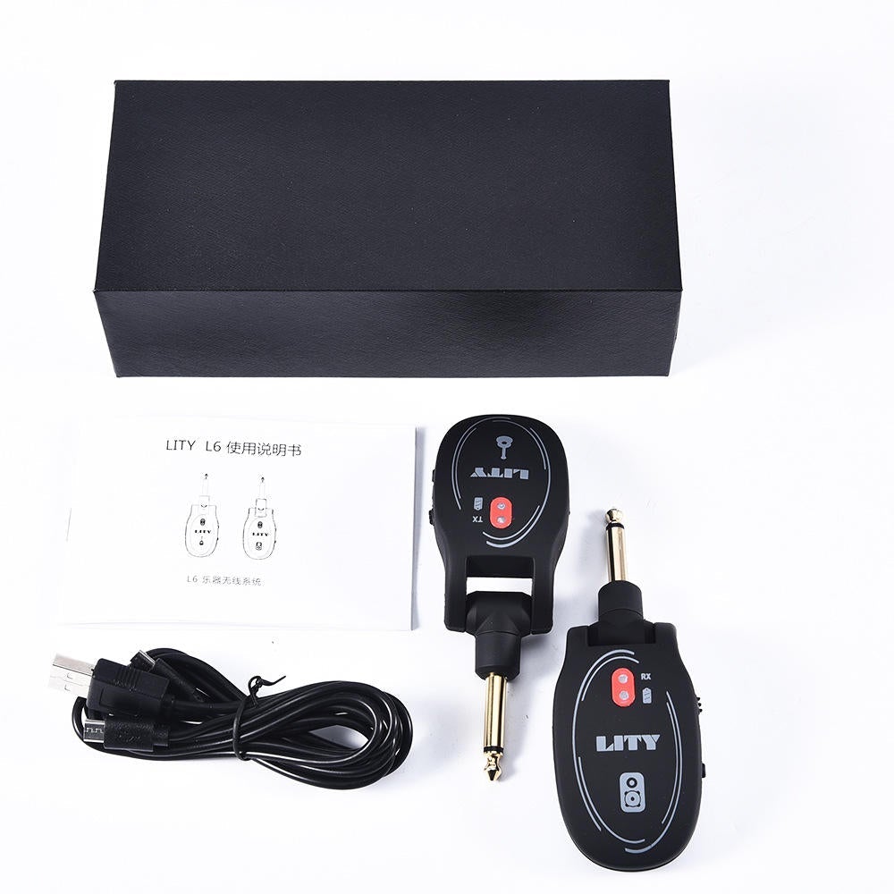 Wireless Guitar System Transmitter Receiver Folding Head Instrument Transceiver Line Pickup For Electric Bass Violin