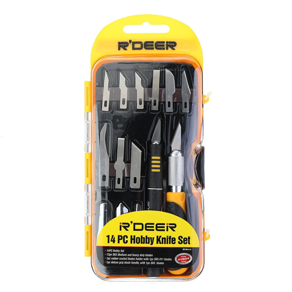 Blades 14/29PCS Hobby Craft Carving Cutter Blade Set for Art Modeling Scrapbooking and Sculpture Woodworking