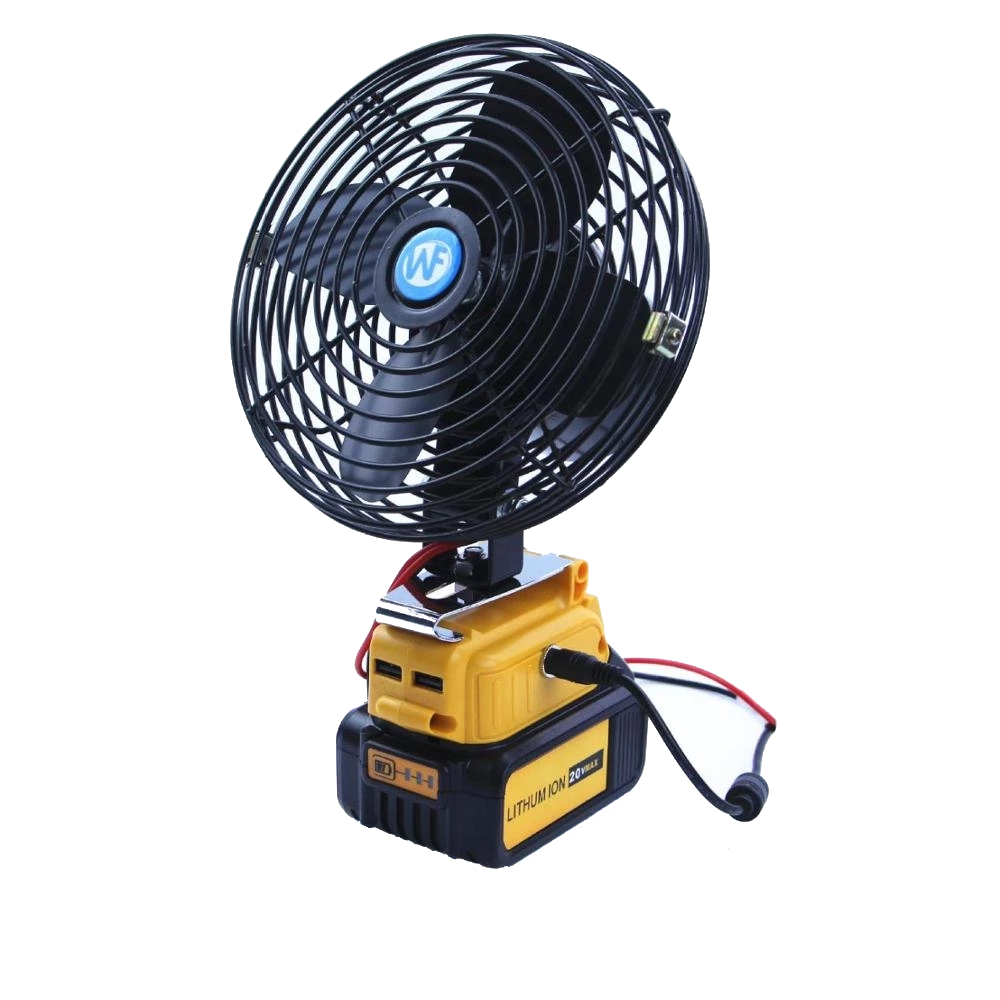 60W 5A Converter Adapter USB Charger for Dewalt 20V 18V Lithium Battery 12V DC Output Interface Compatible Electrical Appliances