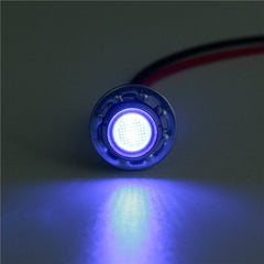 3-Pin SPST 12V 12A LED On/Off Rocker Switch Illuminated Waterproof