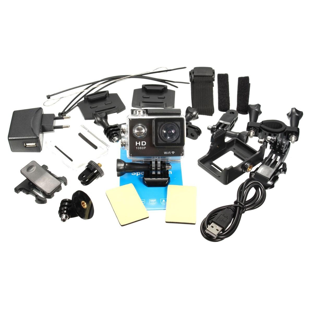 WiFi 1080P W9C Waterproof HDMI Sports DV Car Action Sport Camera