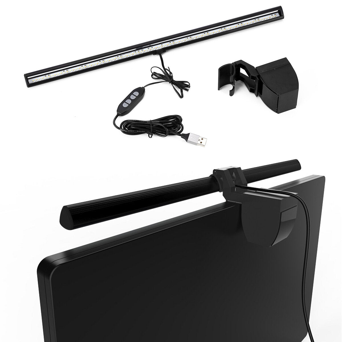 Computer Laptop Desktop Monitor Light Reading Cold / Warm LED Screen Lamp