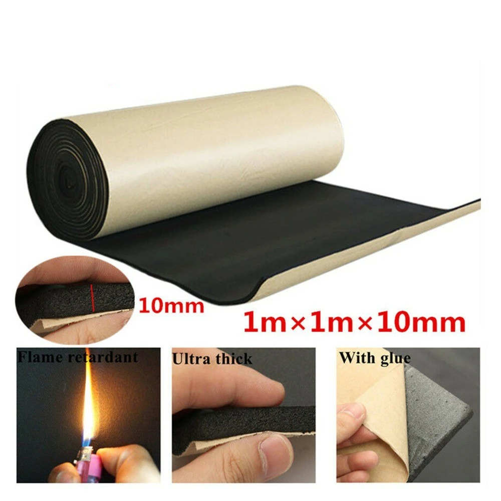 Car Soundproof Noise Insulation Sound Deadener Acoustic Foam Material