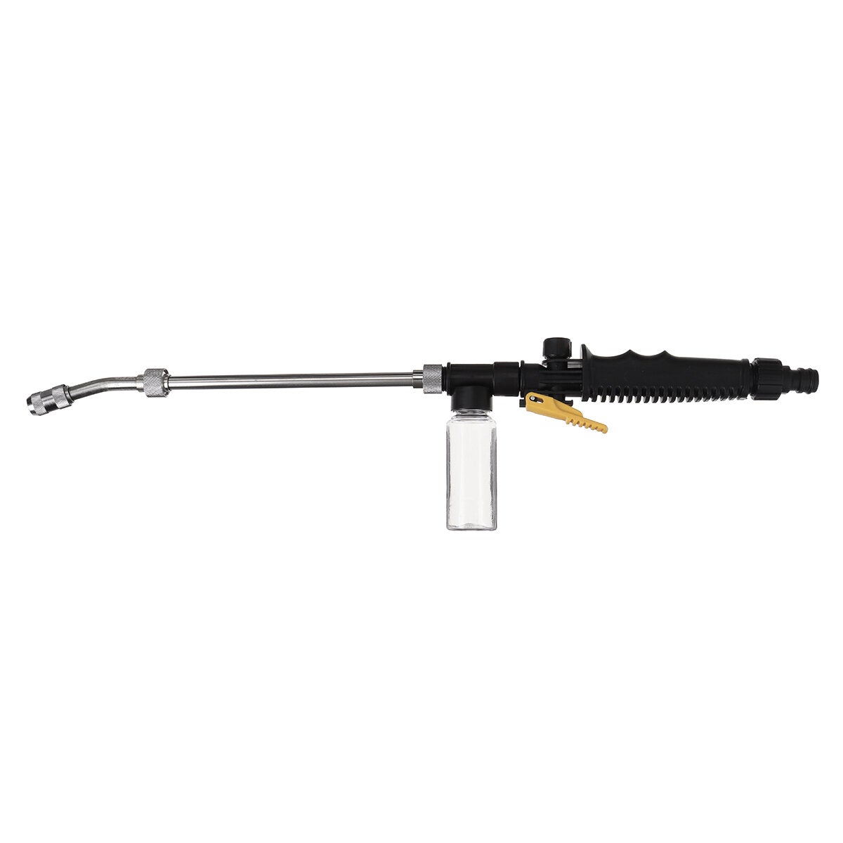 High Pressure Washer Water Sprayer Jet Nozzle Wand Cleaner with Foam Bottle