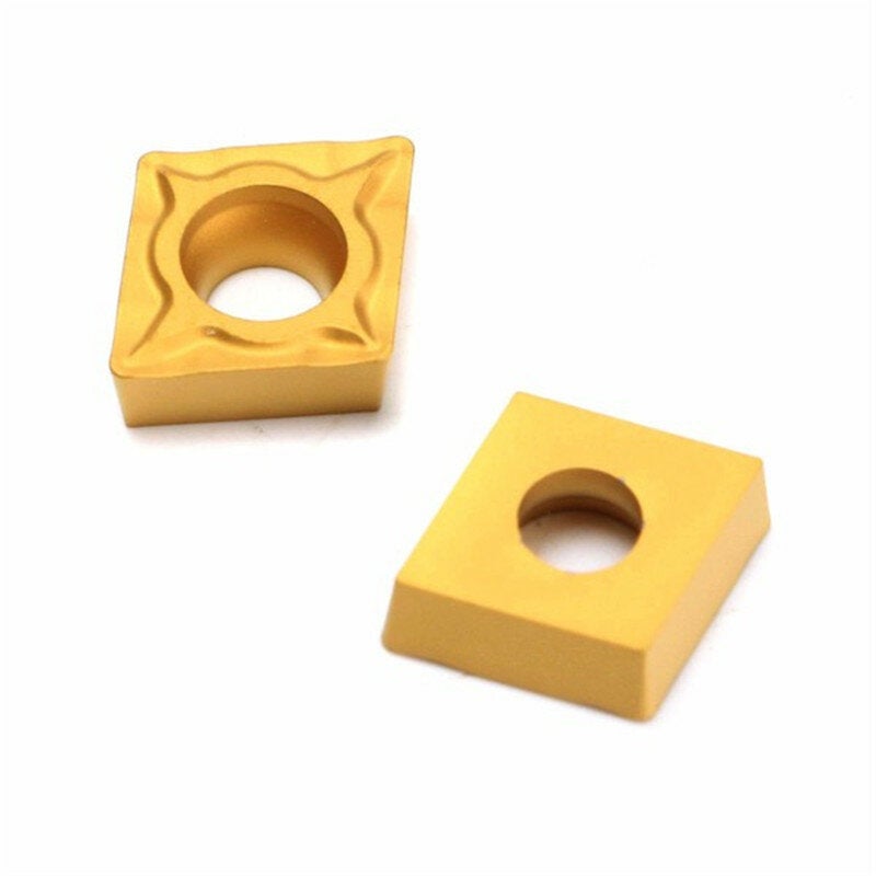 10pcs CCMT060204-HM YBC251 Carbide Insert Cutter for Turning Tool