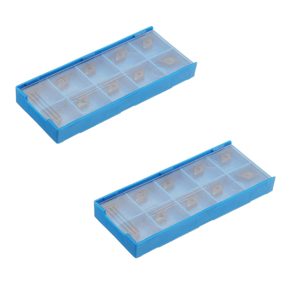 20pcs HRC45 Blue Nano DCMT070204 YBC251 Carbide Insert for SDJCR/SDNCN/SDQCR Turning Tool