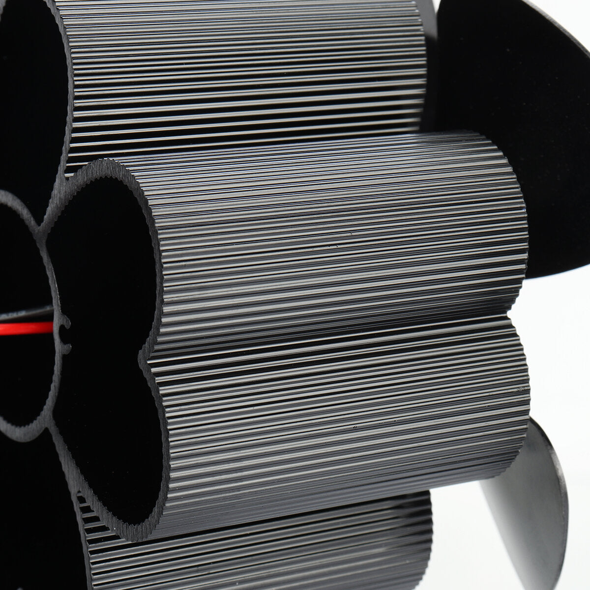 8 Blade Fireplace Fan Heat Powered Stove Fan Burner Quiet Home Use Efficient Heat Distribution