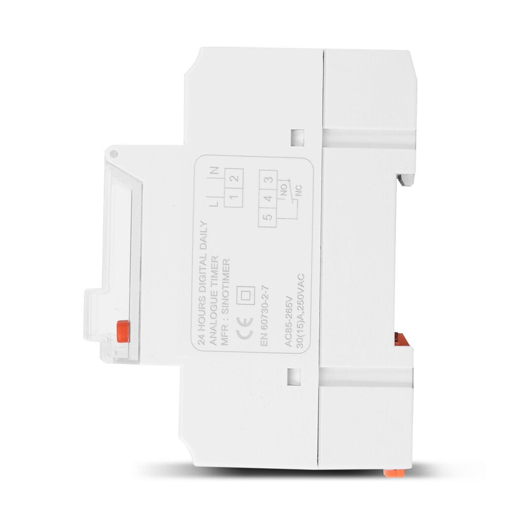 LCD Digital Analogue Time Switch Replaceable Battery 85-265V 16A 30A 24 Hours