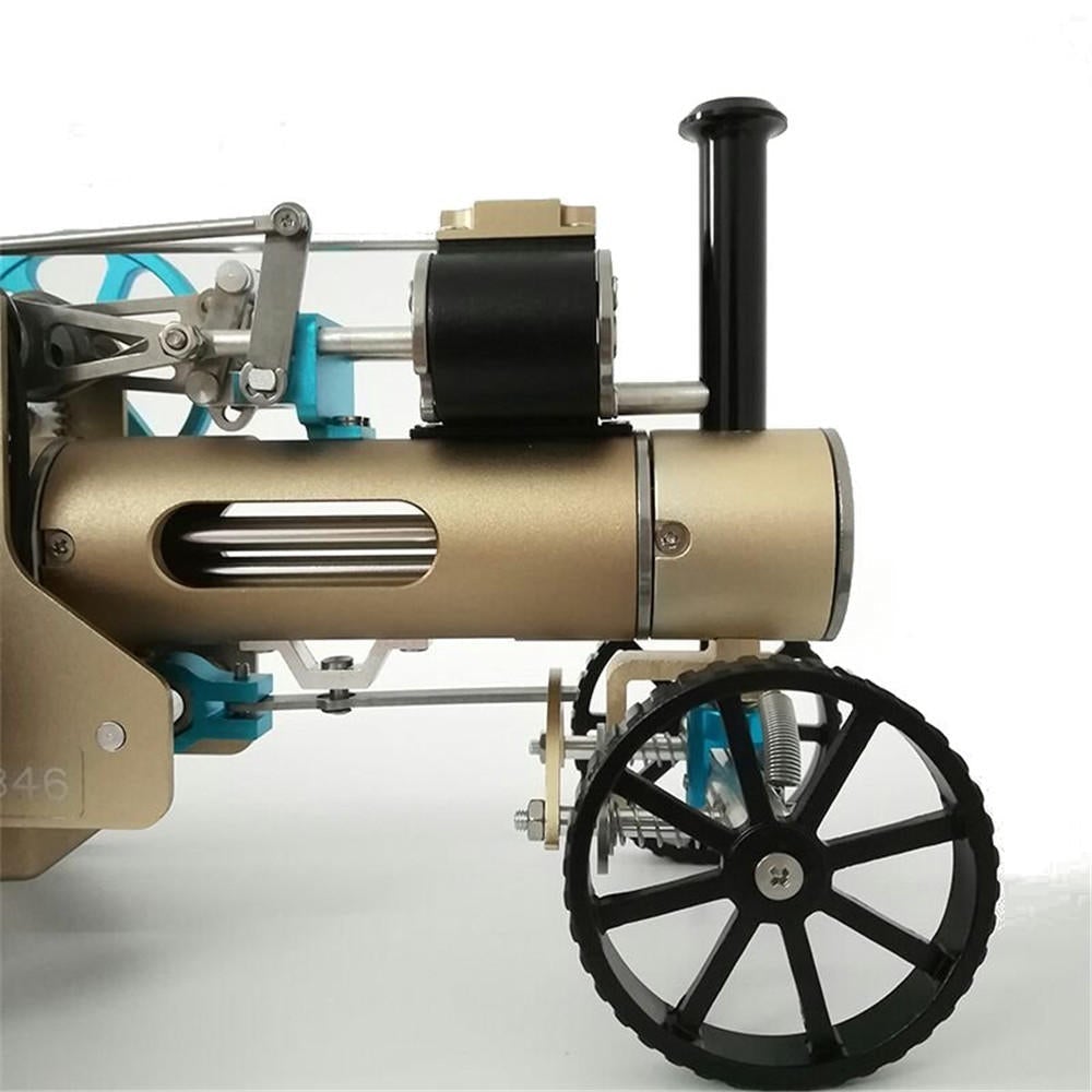 Steam Car Model Stirling Engine Full Metal Model Toy Collection Gift Decor