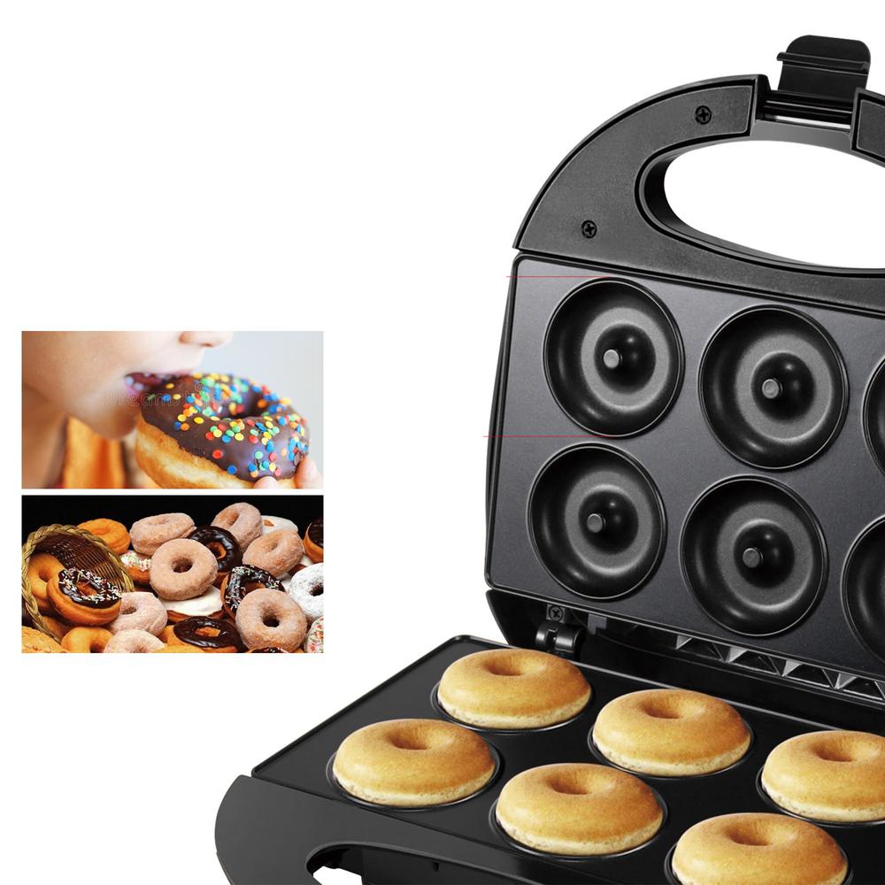Non Stick 6 Donut Hole Maker, 220V Coated Plate