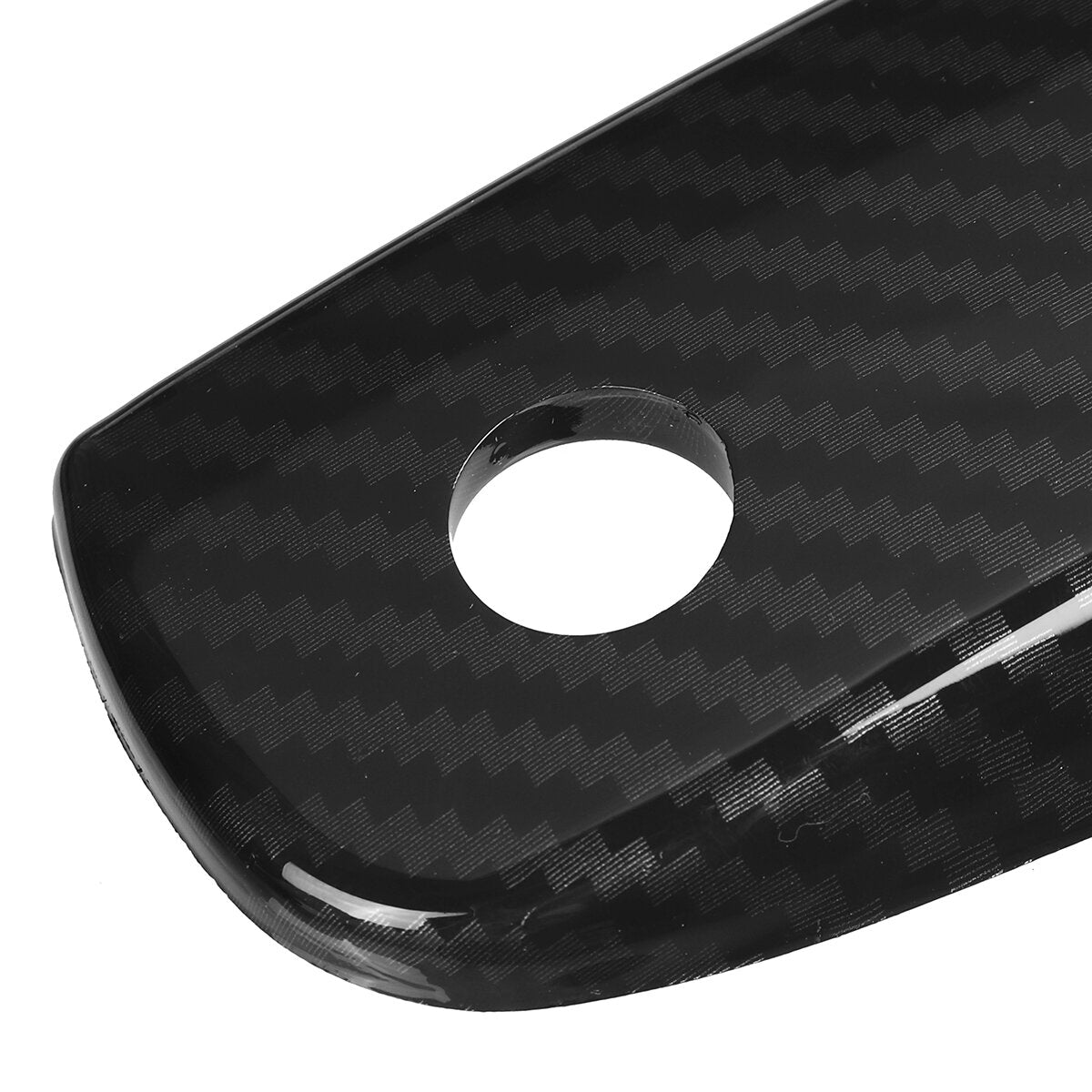 For Dodge Charger Carbon Fiber Look Door Handle Covers Overlays 4pcs/set