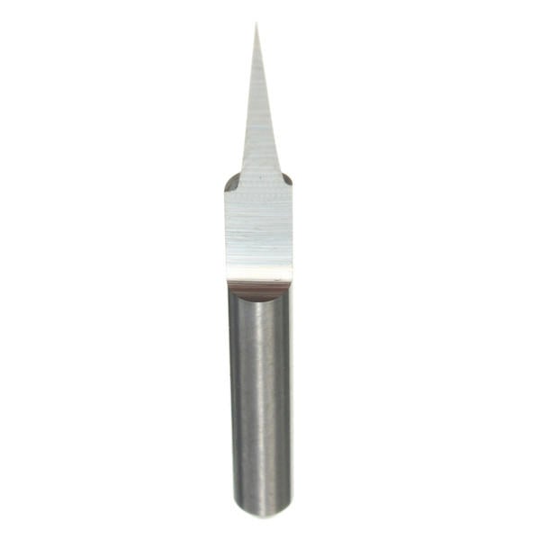 10pcs 15 0.2mm Carbide Engraving Bits 3.175mm Flat Bottom PCB CNC Router Tool