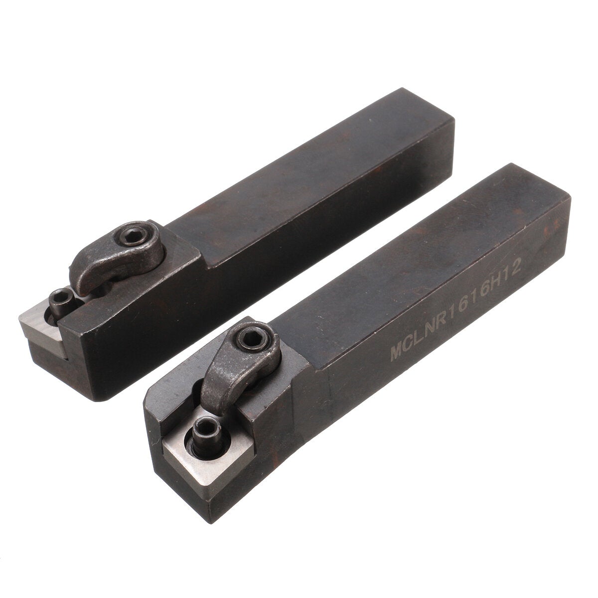 2pcs 16x100mm Lathe Index Turning Tool Holder with 10pcs CNMG1204 Insert